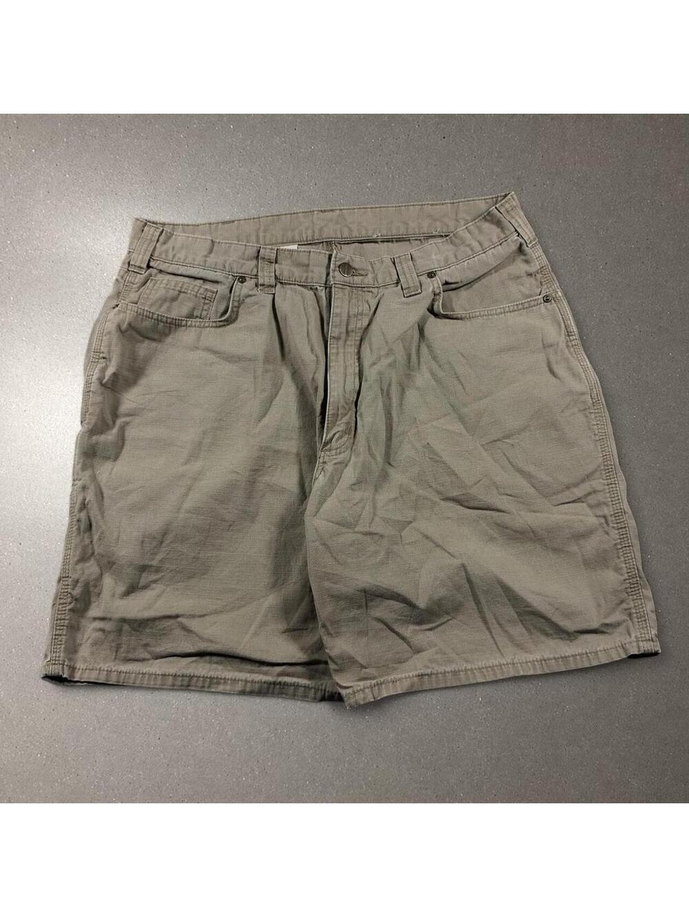 Carhartt Tan Cargo Shorts - fits 36